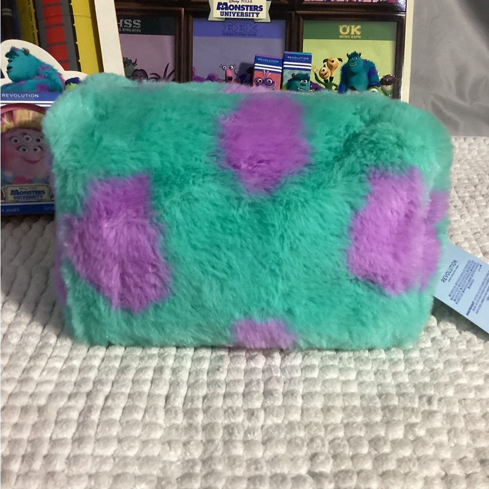 Revolution Disney Pixar Monsters University Makeup Set Bag Lips Powders & More - Picture 6 of 14